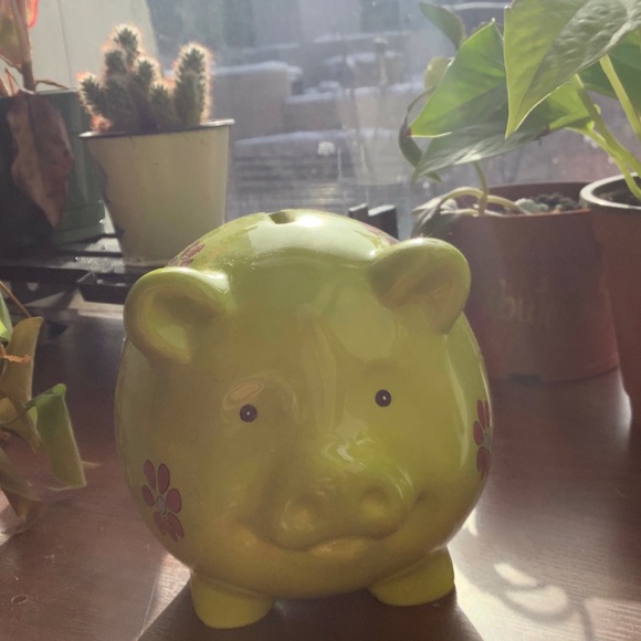 🎉HP🎉3/20$⭐️Cute Ceramic Piggy Bank - Picture 3 of 6
